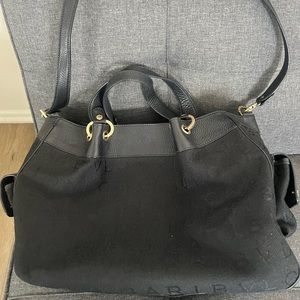 BVLGARI 💯 Authentic black bag w strap